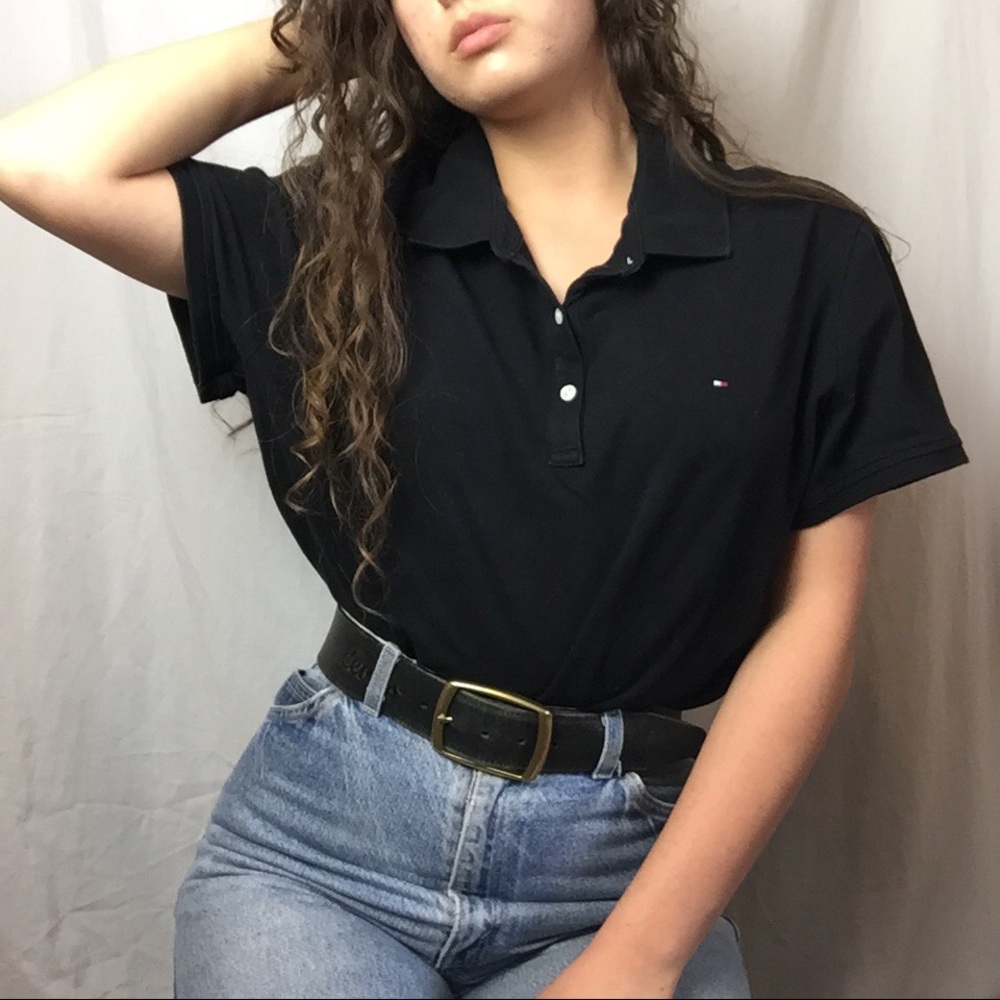 Black Tommy Hilfiger Unisex T-Shirt